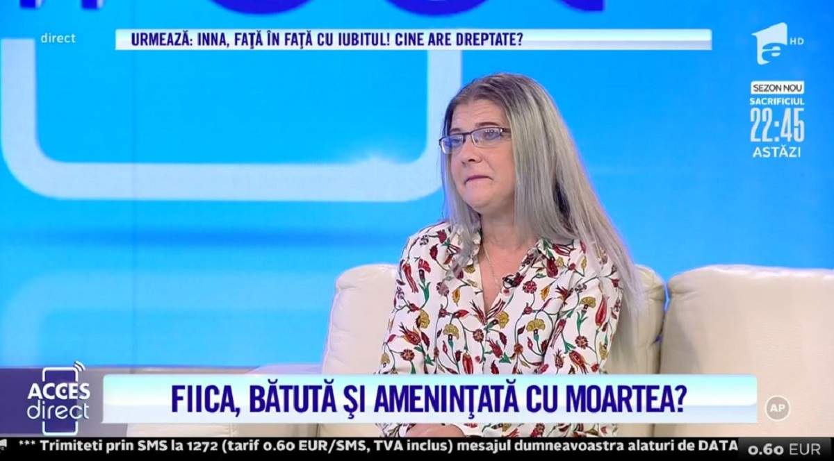 Acces Direct. Mihaela, o mamă din Dâmbovița este disperată, după ce fiica ei ar fi fost sechestrată și bătută de soț: „Socrul i-a dat cu pumnul în gură” / VIDEO