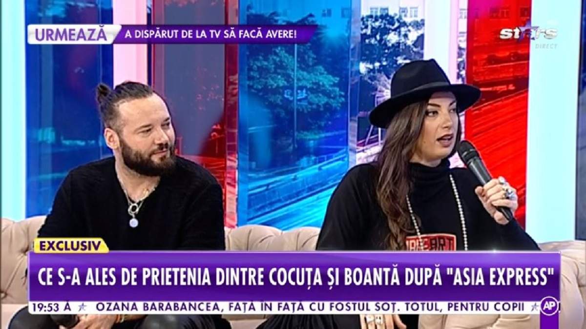 Bogdan Boanta si Cocuta sunt in platou la Showbiz Report