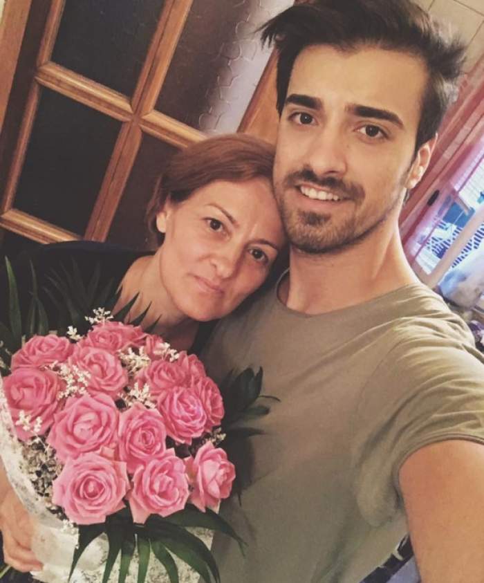 Liviu Teodorescu cu mama lui!