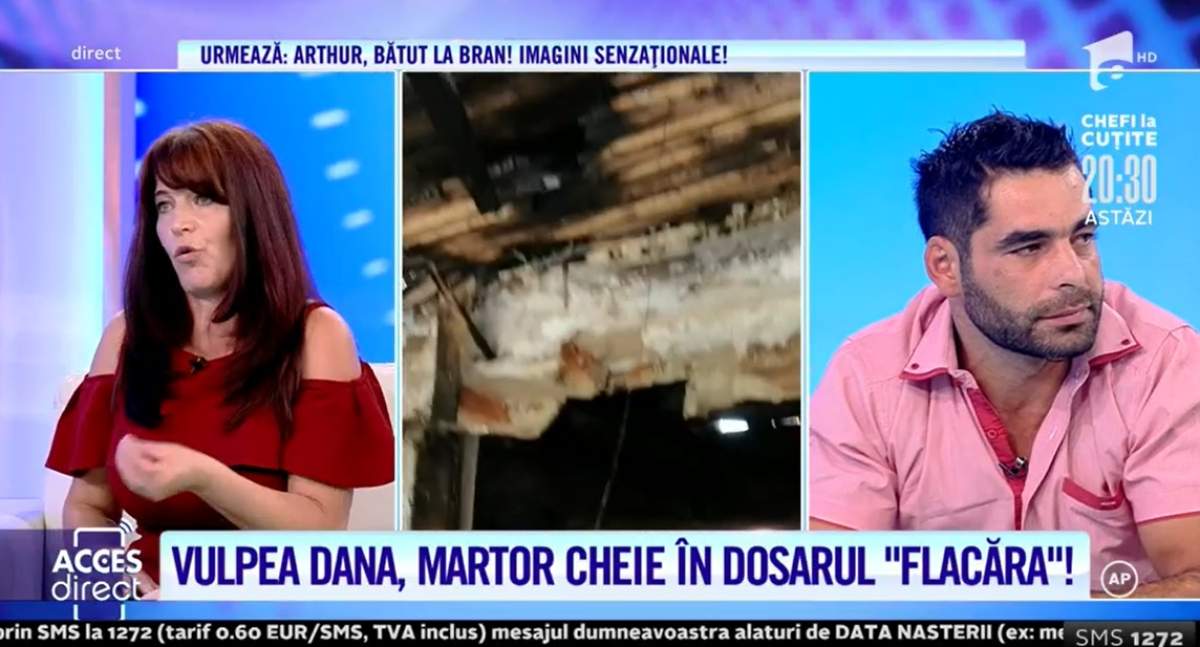 Locuința lui Ciombea a fost cuprinsă de flăcări! Posibilul vinovat ar fi chiar iubitul Danei din Boteni! ”Mi-a dat foc la casă! Am trei copii” / VIDEO