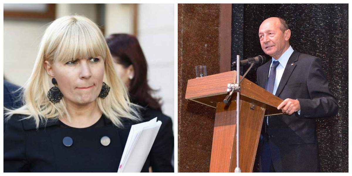 Elena Udrea și Traian Băsescu.