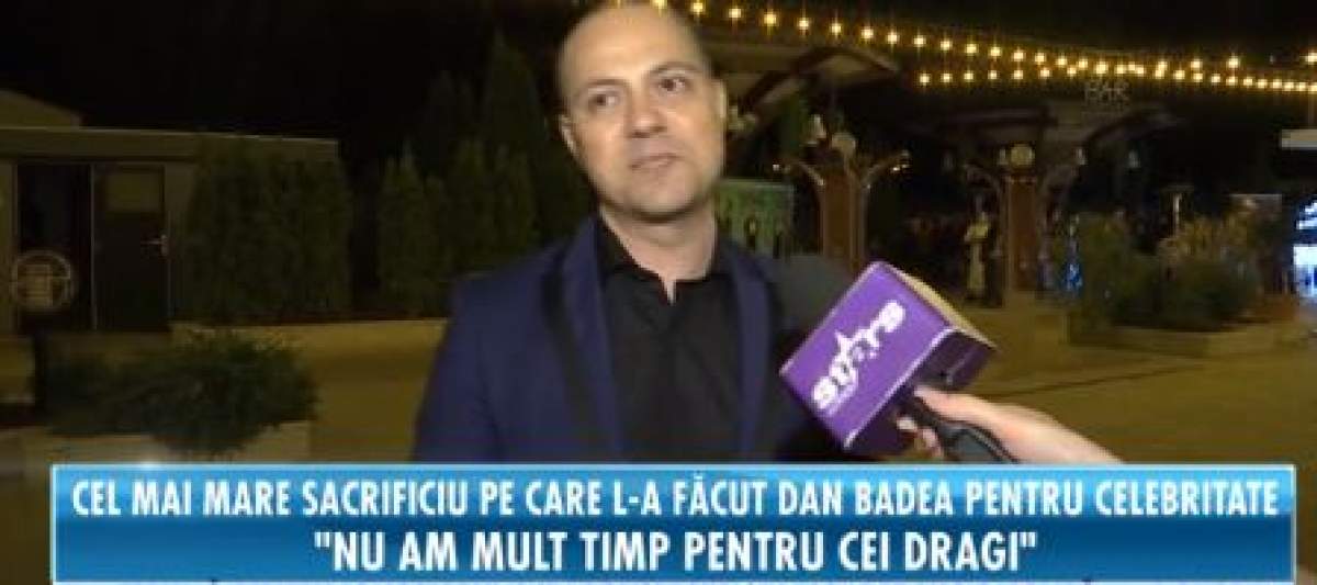 Fotografie cu Dan Badea din cadrul interviului acordat la Antena Stars