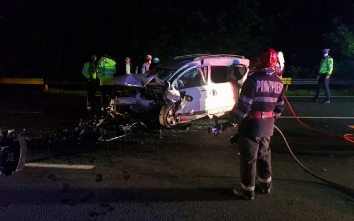 Accident cumplit în Sălaj! Patru persoane rănite, una rămasă încarcerată