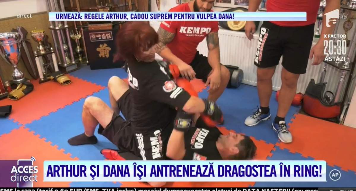 Vulpea Dana din Boteni și Arthur de la Ceptura, artiști marțiali