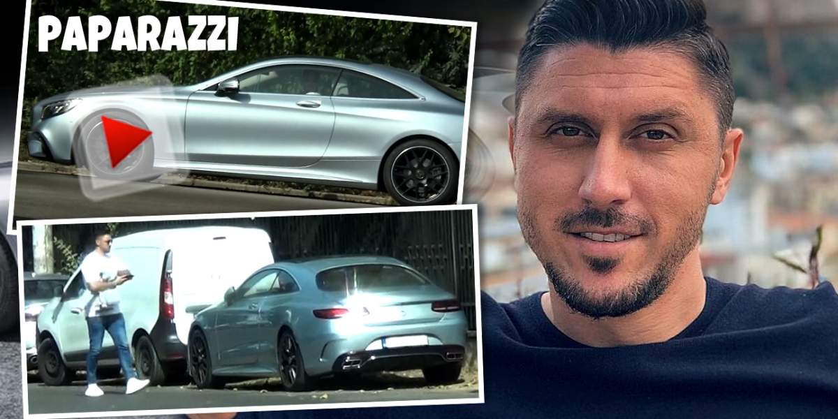 Ciprian Marica și-a scos la plimbare ultima „cucerire”. Fostul fotbalist a fugit spre ea, imediat cum a vazut-o! Pe cine a lăsat în urmă / PAPARAZZI