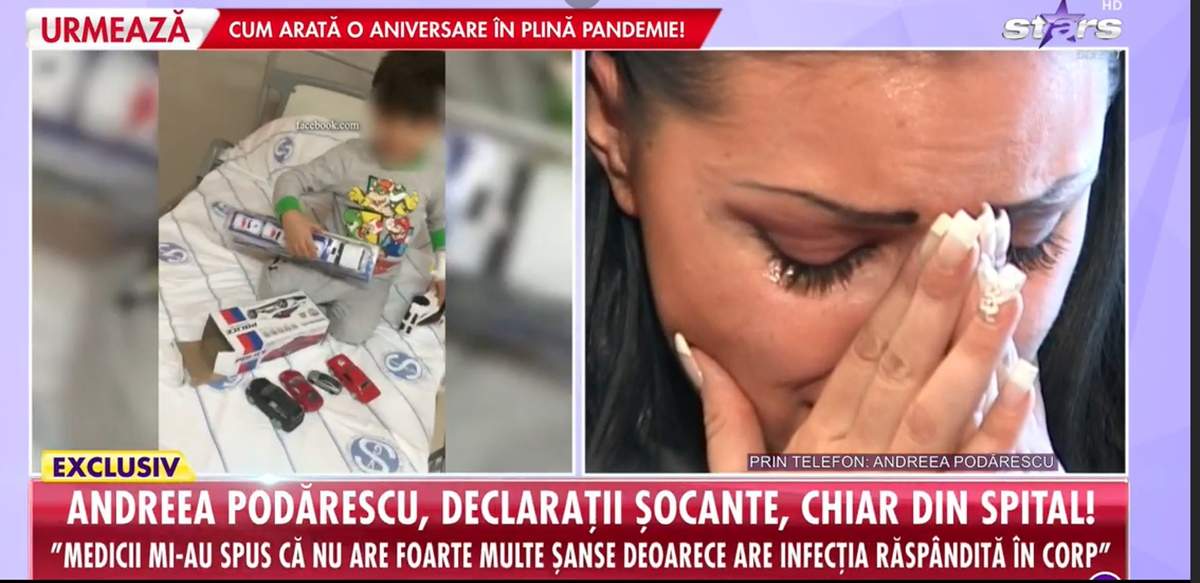 Cum se simte acum fiul Andreei Podărescu, după ce a fost suspect de leucemie! Medicii nu îi mai dădeau șanse la viață!