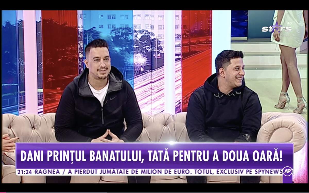 Dani Printul Banatului este in platou la Antena Stars