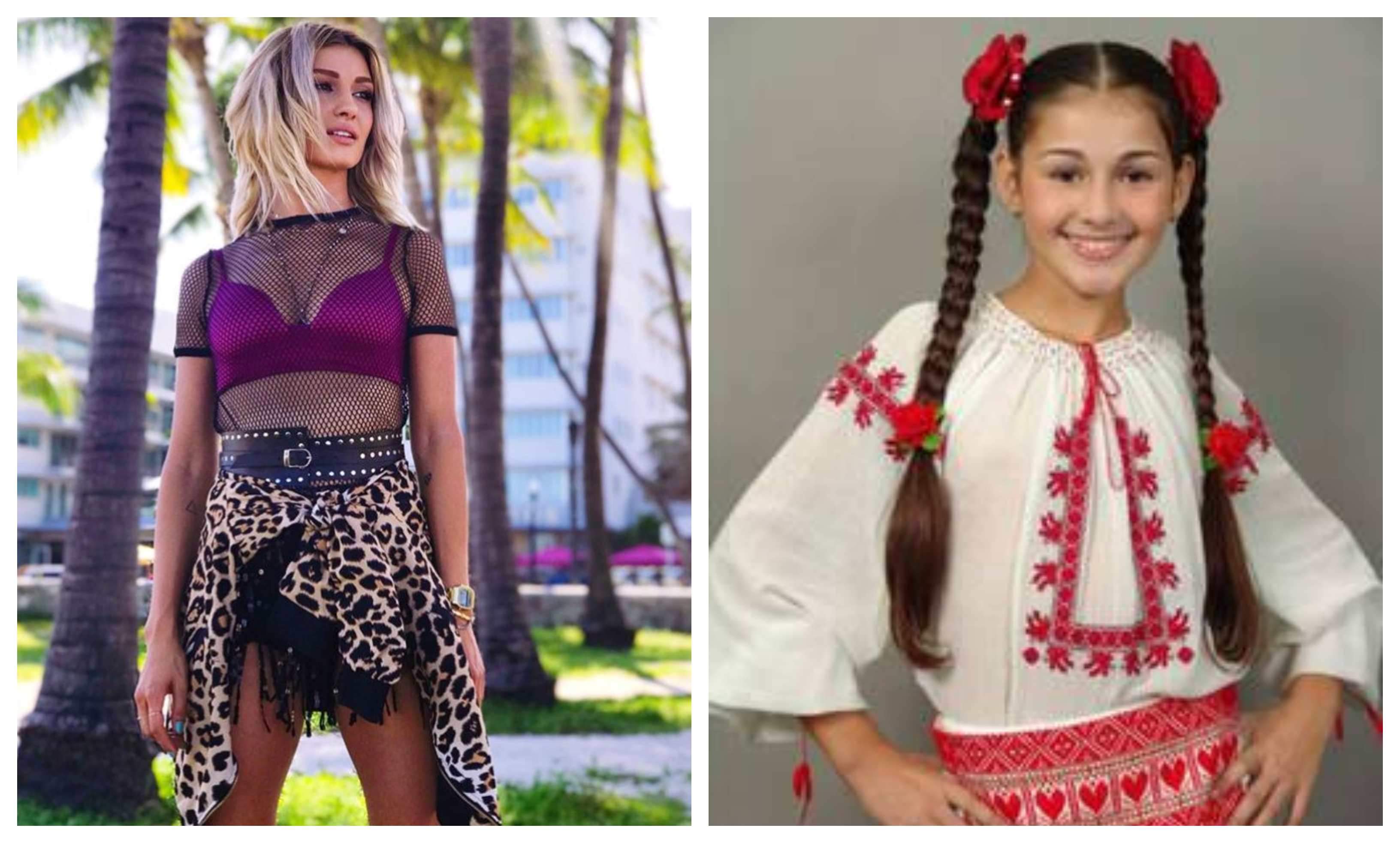 Cum arăta Alina Eremia copil. A participat la Eurovision Junior