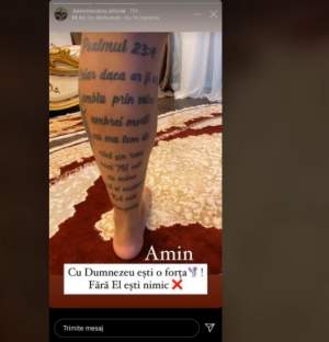 Dani Mocanu și-a tatuat un Psalm din Biblie pe picior! Artistul, gest suprem dedicat lui Dumnezeu: ”Fără El ești nimic” / FOTO 