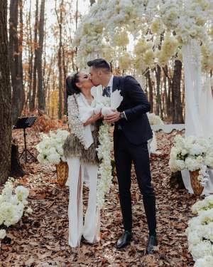 Vlăduța Lupău și Adi Rus sărbătoresc un an de la căsătorie. Cum a surprins-o fotbalistul pe celebra artistă: „Ești frumoasă tare” / FOTO