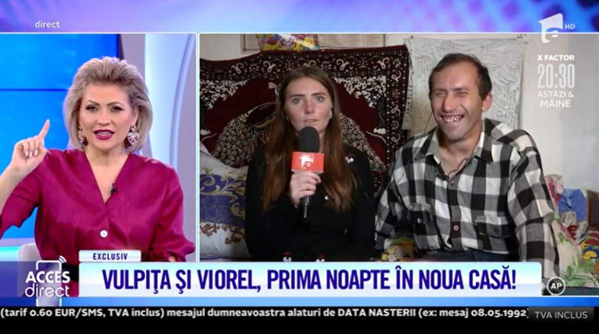 Cum au petrecut soții Stegaru prima noapte în noua casă! Vulpița și Viorel au avut nevoie de Poliție pentru a dormi liniștiți: „Am început să plâng” / VIDEO