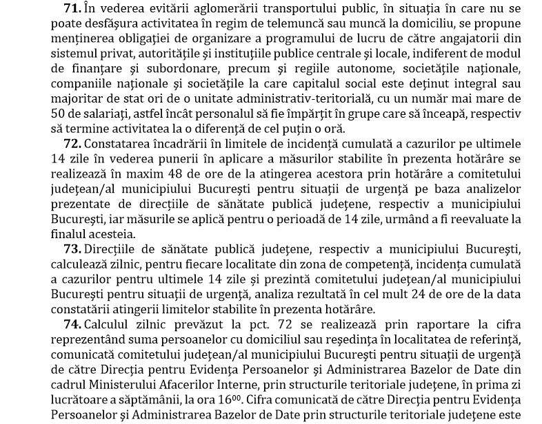 Starea de alertă se prelungește cu încă 30 de zile. Care sunt noile măsuri impuse. Document oficial