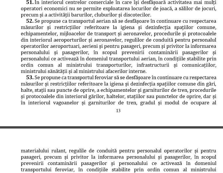 Starea de alertă se prelungește cu încă 30 de zile. Care sunt noile măsuri impuse. Document oficial