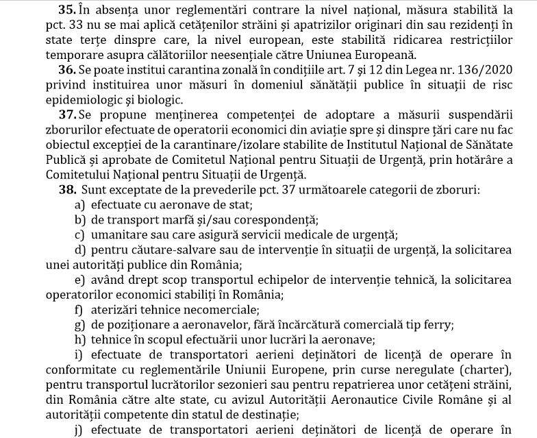 Starea de alertă se prelungește cu încă 30 de zile. Care sunt noile măsuri impuse. Document oficial