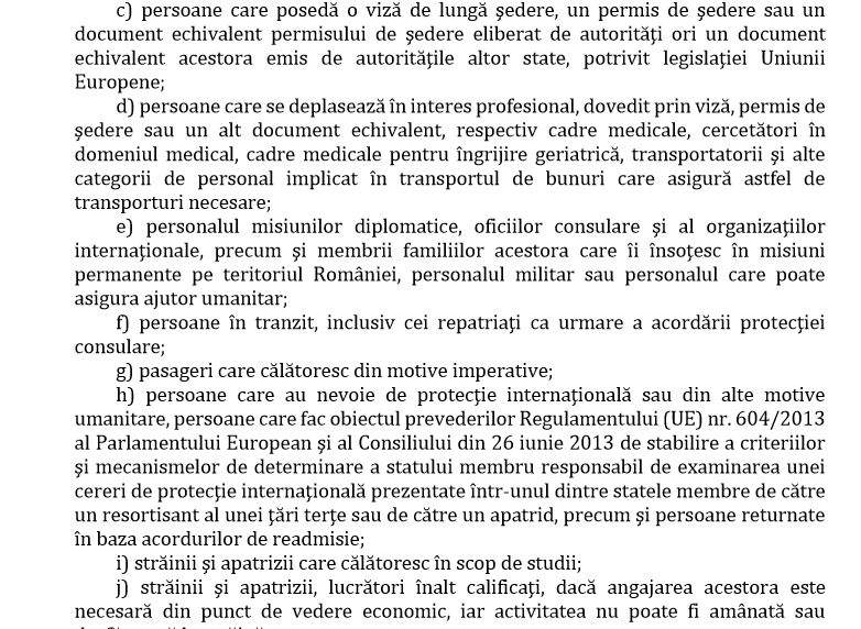 Starea de alertă se prelungește cu încă 30 de zile. Care sunt noile măsuri impuse. Document oficial