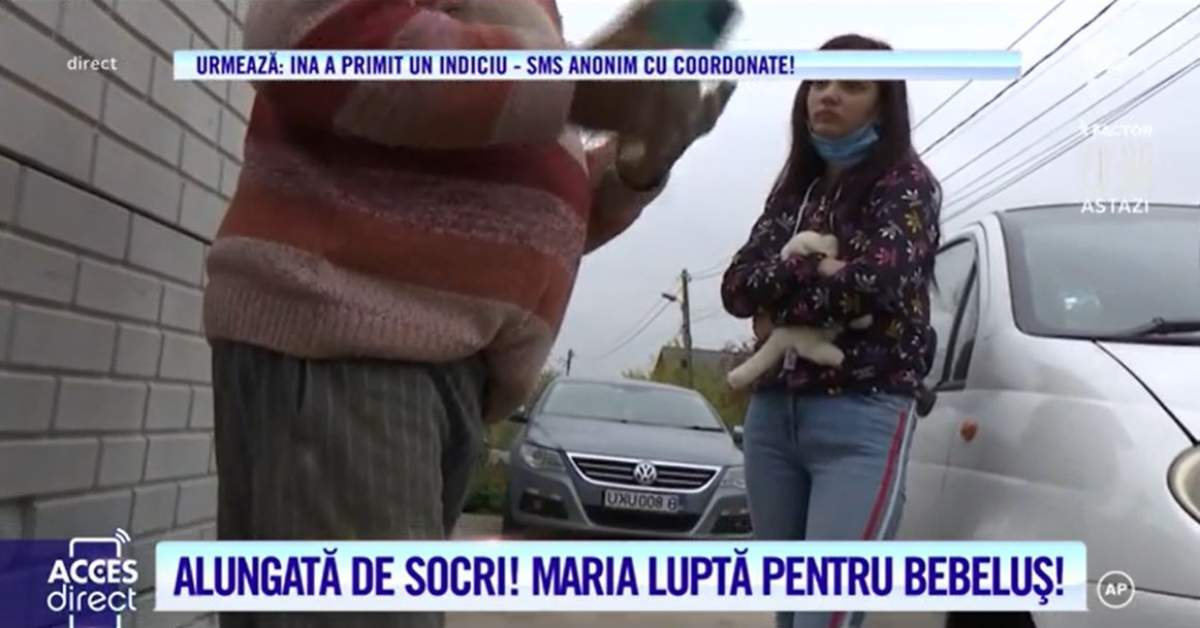 Maria, mama-copil de doar 18 ani, a fost alungată de la poarta socrilor! Bebelușul de patru luni, în continuare ascuns de cea care i-a dat viață: „Se purta foarte urât” / VIDEO