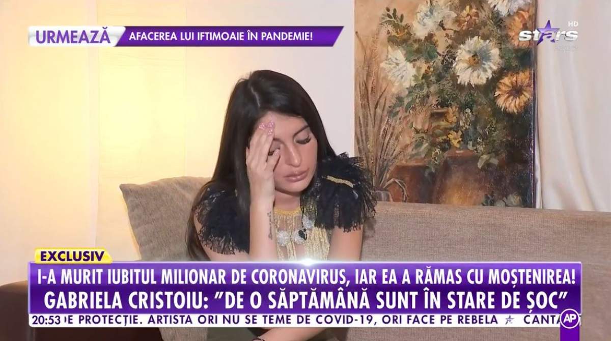 Dramele continuă în viața Gabrielei Cristoiu! Vedeta este în doliu, după ce iubitul milionar i-a murit de coronavirus: „Nu îmi vine să cred”