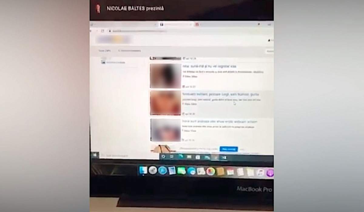 Școala online face noi victime! Un profesor universitar din Sibiu, prins de studenți în ”flagrant”. Naviga pe un site cu anunțuri ale unor prostituate / VIDEO