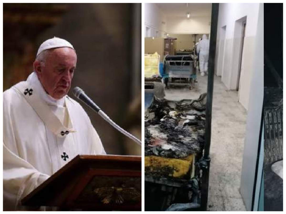 Papa Francisc s-a rugat pentru victimele incendiului de la Piatra Neamț. Ce mesaj a transmis liderul religios