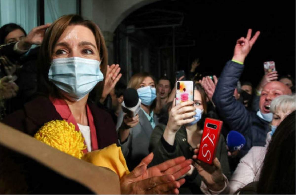 Maia Sandu a fost aleasă noul președinte al Republicii Moldova! Victorie zdrobitoare în fața prorusului Dodon