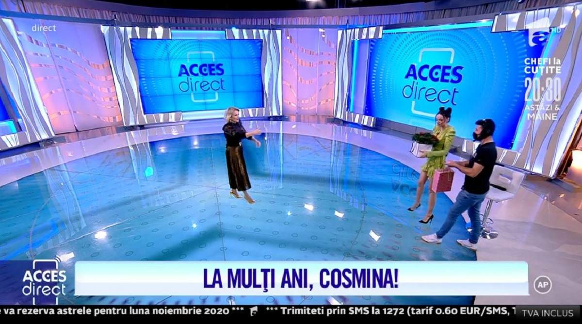 Mirela Vaida, mesaj emoționant de ziua asistentei tv de la „Acces Direct”! Cosmina împlinește 29 de ani: „Trebuie să o mărităm” / VIDEO