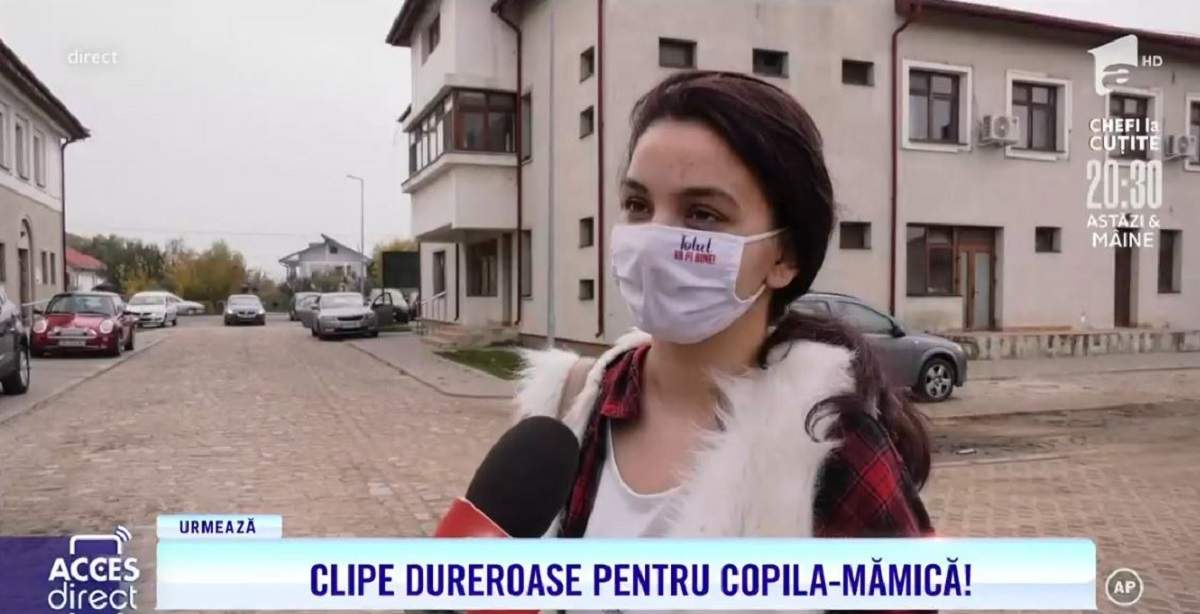 Maria și-a revăzut în sfârșit bebelușul, după ce i-a fost smuls din brațe! Tânăra s-a bucurat însă numai 10 minute de revedere: „Îmi vorbea pe limba lui” / VIDEO