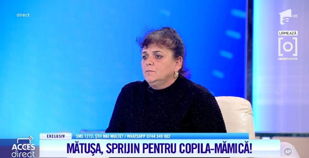 Gabriela, mătușa Mariei, acuzații grave la adresa fostului iubit al tinerei! Mama-copilă susține că a fost bătută de Beniamin: „M-a lovit” / VIDEO