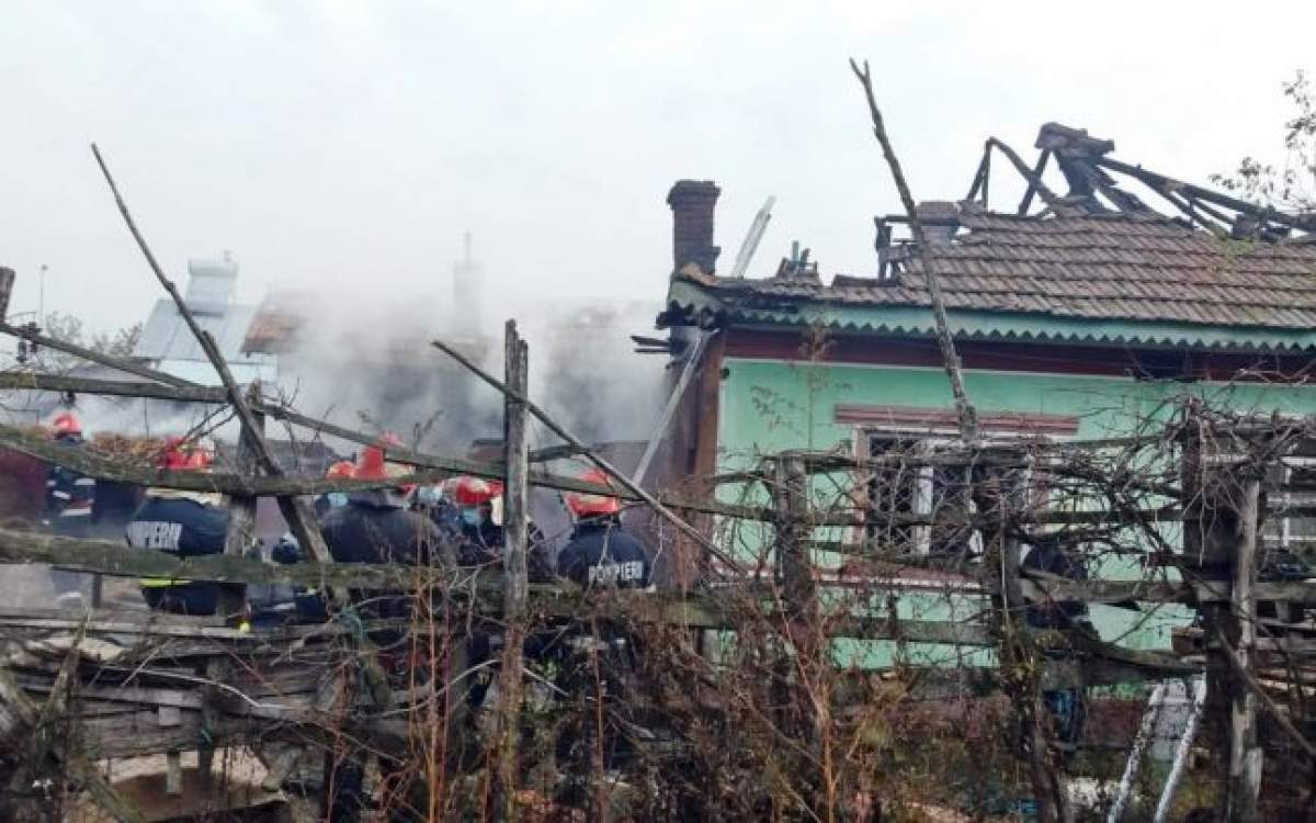 Tragedie în Dâmbovița! O bătrână a ars de vie în propria locuință