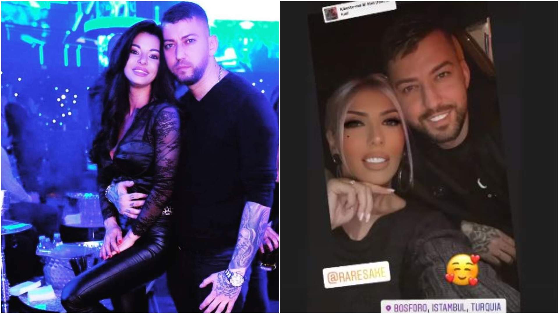 Colaj cu Rares și Ana Maria Mocanu vs Rares și noua iubita, Florenta.