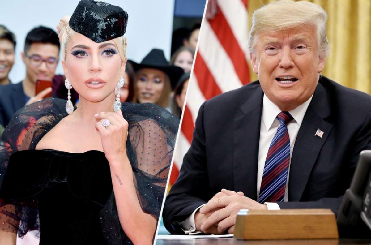 Lady Gaga i-a declarat război lui Donald Trump! Motivul pentru care cântăreața îi încurajează pe americani să voteze cu Joe Biden