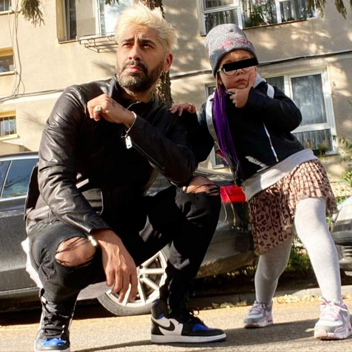 Connect-r și fiica sa s-au fotografiat cool pe stradă