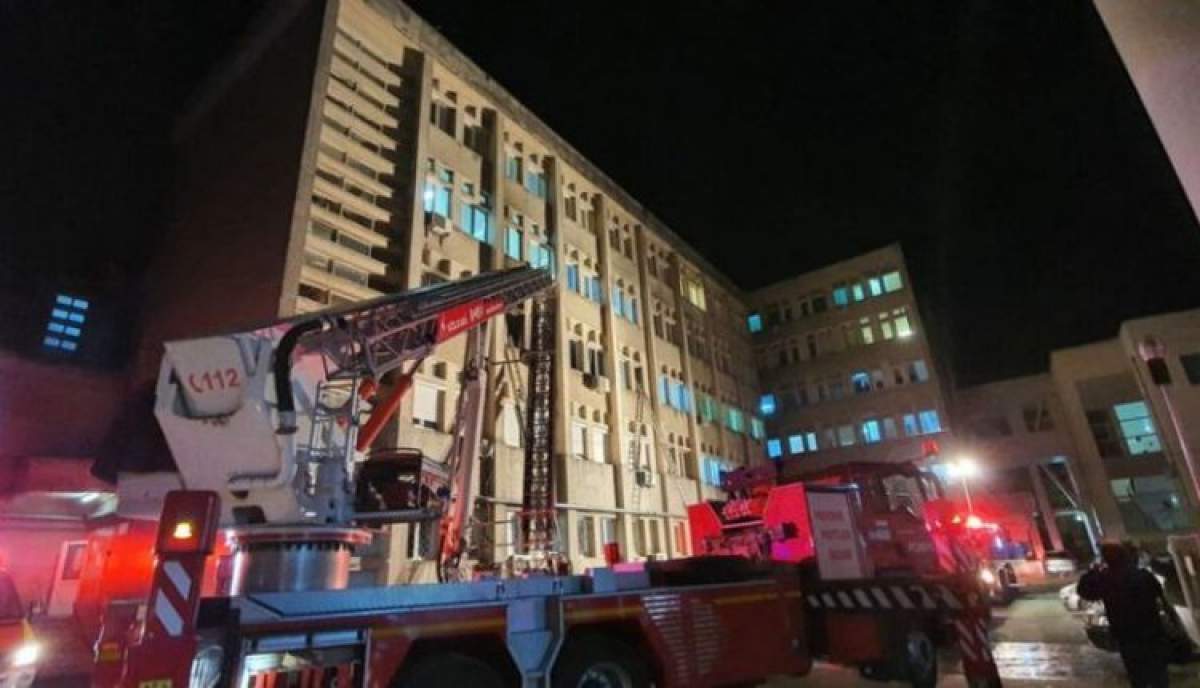 Încă o unitate medicală a luat foc, în această dimineață! Pacienții unui spital din Cluj-Napoca au fost evacuați de urgență