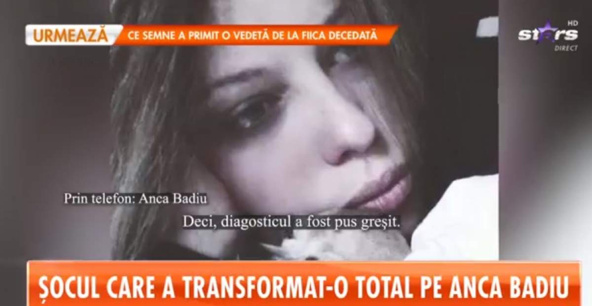 Anca Badiu s-a tratat, timp de 10 ani, de o boală pe care nu a avut-o. „Diagnosticul a fost pus greșit”