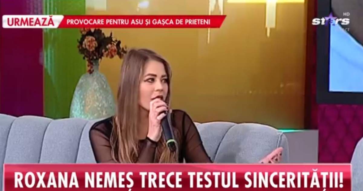 Roxana Nemeș a dat testul sincerității! De ce nu a ajuns vedeta nici până acum la altar: „Trei lucruri pentru care nu funcționează”