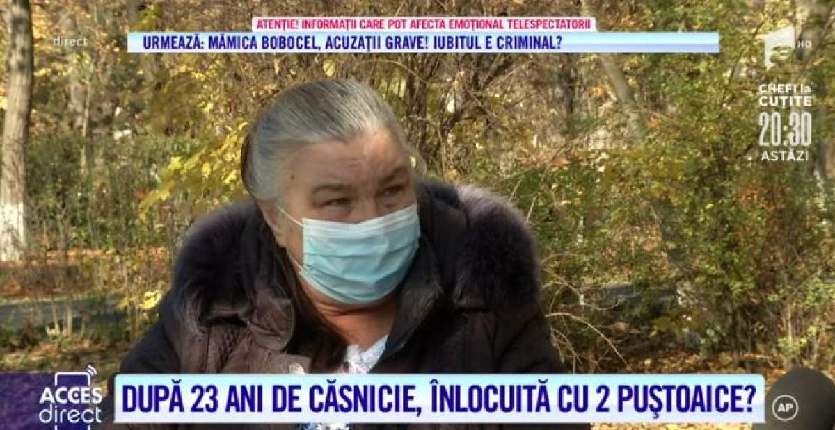 Elena vorbește pe bancă despre situația ei de acasă