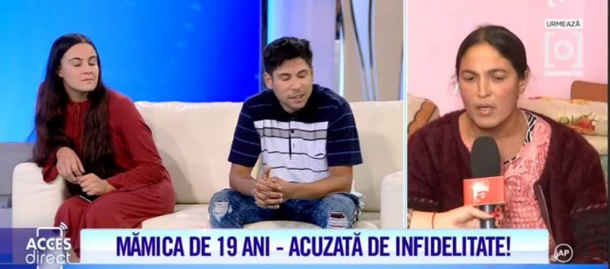 Alexandra, cumnatul ei și fosta soacră la ”Acces Direct”