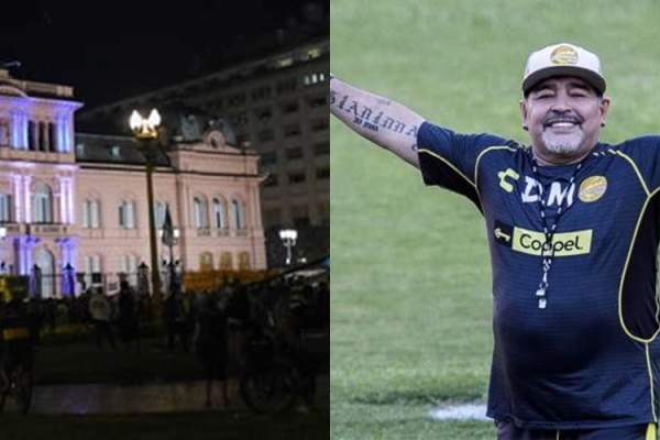 Sicriul cu trupul neînsuflețit al lui Diego Maradona, depus la Palatul Prezidenţial din Buenos Aires! Oamenii s-au adunat pentru a-i aduce un ultim omagiu!