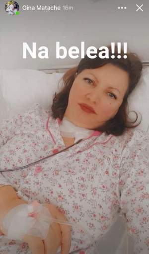 Mama Deliei a ajuns pe mâinile medicilor! Gina Matache, pe perfuzii, la spital! Ce mesaj le-a transmis fanilor! / FOTO
