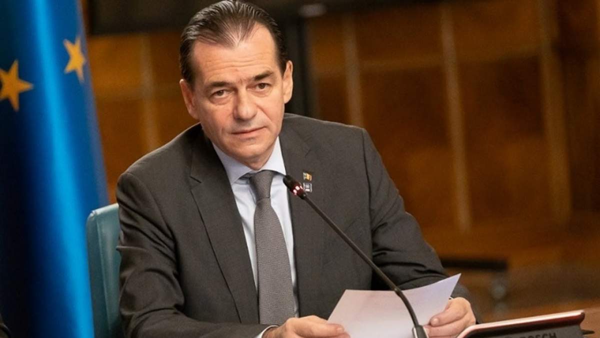 Ludovic Orban, surprins, extrem de serios, în cadrul unei ședințe