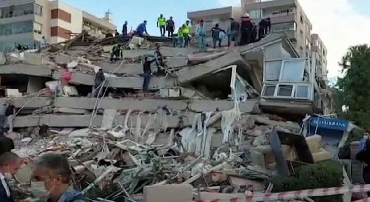 Peste 100 de morți și aproape 1.000 de persoane rănite în urma cutremurului devastator din Turcia. De un deceniu nu a mai avut loc un astfel de seism