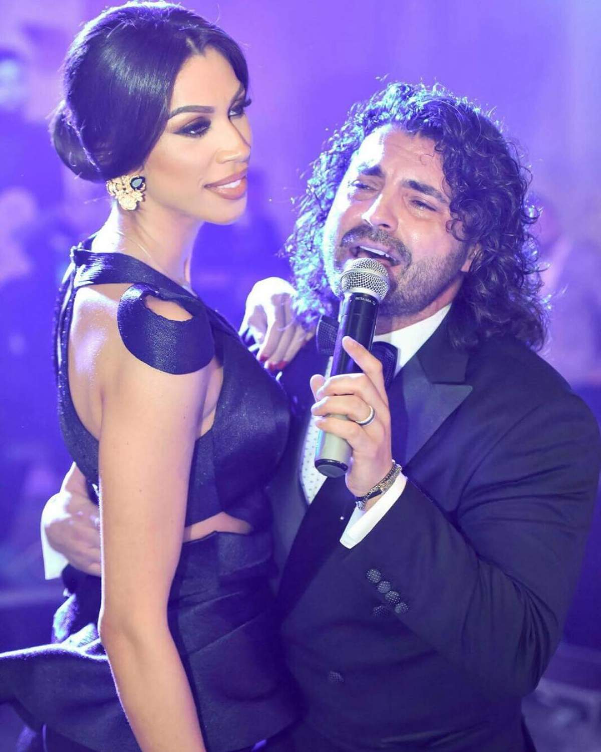 Pepe și Raluca la un eveniment.