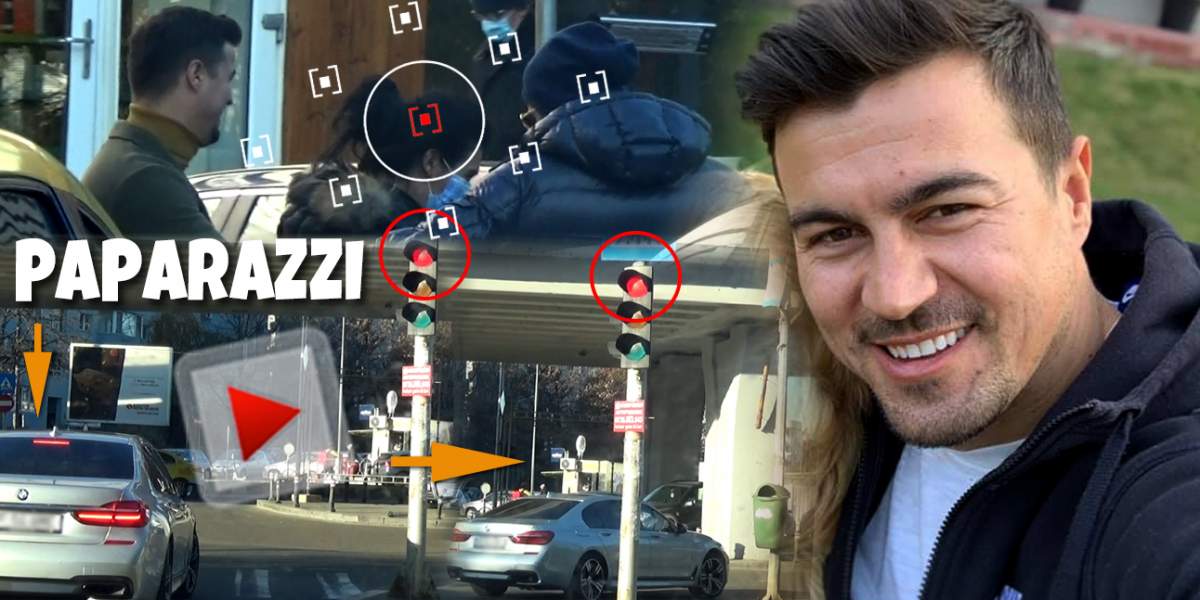 Adrian Alexandrov s-a „certat” în plină stradă cu un prieten, dar și cu regulile de circulație! Cum a fost surprins iubitul Elenei Udrea în traficul din București / PAPARAZZI
