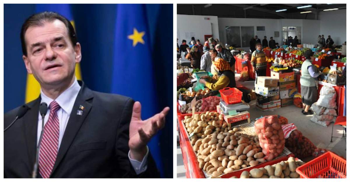 Ludovic Orban, despre redeschiderea piețelor agroalimentare