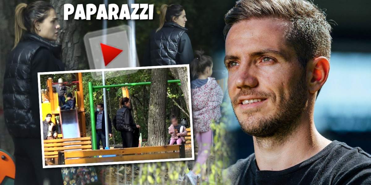 Andreea Chipciu e în stare de orice pentru copii, dar când vine vorba despre măsurile de protecție... responsabilitatea dispare! Cum a fost surprinsă în parc! / PAPARAZZI