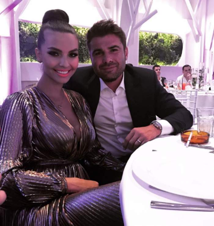 Adrian Mutu și Sanda la masă