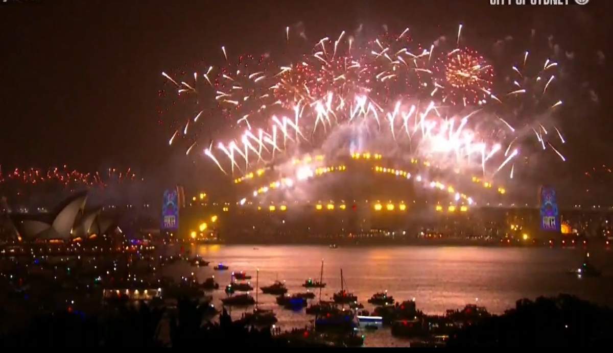 Celebrul foc de artificii de Revelion, din Sydney, va fi diferit în acest an! Cine va mai putea să vadă spectacolul de la miezul nopții!