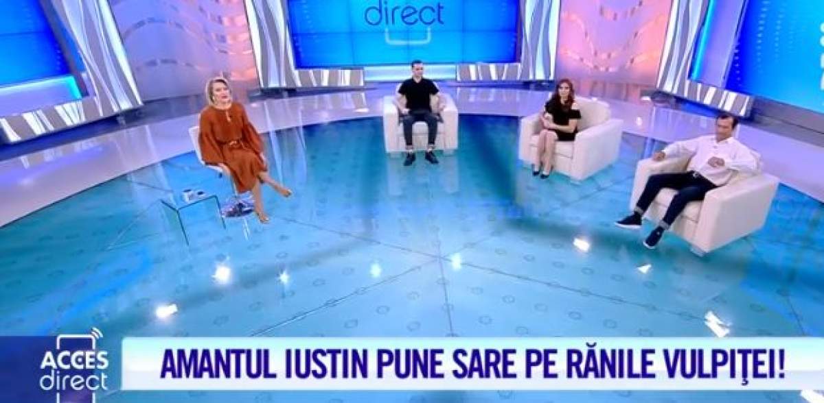 Veronica și Viorel Stegaru se află în platoul emisiunii ”Acces Direct”