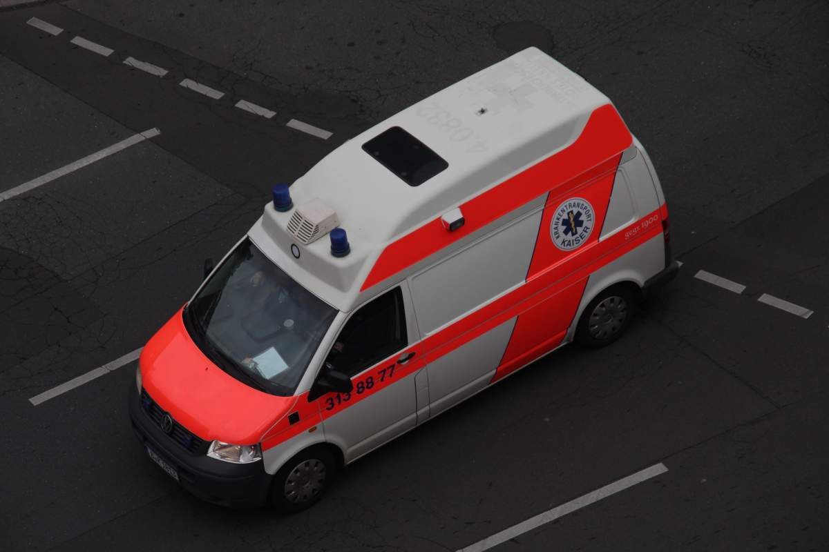 Ambulanță din Germania