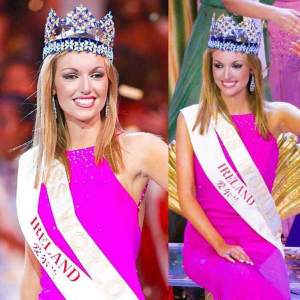 Miss World 2003, Rosanna Davison, a născut gemeni,  după ce a pierdut 14 sarcini! Trauma prin care a trecut fotomodelul