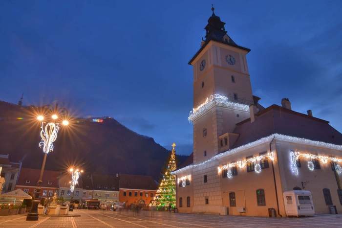 Vor fi doar 20 de căsuțe la Târgul de Crăciun din Brasov